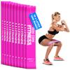 10-Pack Set Medium Resistance Loop Bands  Latex Mini Bands for Workout, Glutes, Legs, and Physical Therapy  Durable Exercise Bands in Bulk for Women and Men  Ideal for Gyms, Studios, and Trainers view 1