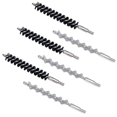 6 Pack Bore Brush Cleaning Kit Bore Cleaning Brush Set for 22-.223 Cal 5.56mm,30-.308 Cal.300.303 7.62mm 357.380.38 Cal 9mm
