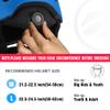 DKONI Ski Helmet for Adults (Large, Blue) view 3