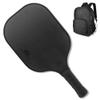 Northwest Coast Pickleball Backpack with Built-In Combination Lock + USAPA Approved Pickleball Paddle  Black view 1