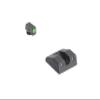 Meprolight Hyper-Bright Green Pistol Sight Set Compatible with Taurus G2/G2 C/G3/PT111, OEM Poly Sights, Green Ring, Fixed (465513111) view 1