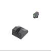 Meprolight Hyper-Bright Green Pistol Sight Set Compatible with Taurus G2/G2 C/G3/PT111, OEM Poly Sights, Green Ring, Fixed (465513111) view 2