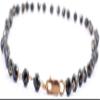 6 mm Certified Round Faceted Black Diamond Beads Necklace With 925 Sterling Silver Wire 22Inch Diamond Necklace, Customized Finish, Great Sparkle, Gift for Birthday, Wedding, Anniversary (22 Inch, Rose Gold) view 4