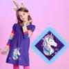 VIKITA Big Girls Dresses Long Sleeve Girl Dress for Kids 3-8 Years LH5807, 12T view 2