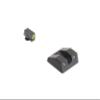 Meprolight Hyper-Bright Pistol Sight Set Compatible with Taurus G2/G2 C/G3, Yellow Ring, Green Fixed Sights, OEM Poly, PT111 (465513121) view 1
