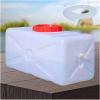 YXCUIDP White Bucket Thick Horizontal Square Water Storage Tank Food Grade Plastic Bucket with Cover and Valve for Hiking, Hunting, Barbecue Party(100L) view 4