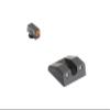 MEPRO Hyper-Bright tritium Night Sights Compatible with Taurus G2, Green tritium, Orange Colored Front Ring, U-Notch Rear by Meprolight view 1