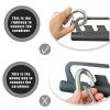 KORIKAHM Adjustable Lat Pull down Bar, Cable Machine Attachments for Gym, Home Gym Fitness T-bar Row Pulldown Attachments, Lat Pull Down Machine Wide Grip Neutral Grip Handle (SP-B06) view 3