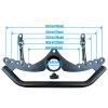 KORIKAHM Adjustable Lat Pull down Bar, Cable Machine Attachments for Gym, Home Gym Fitness T-bar Row Pulldown Attachments, Lat Pull Down Machine Wide Grip Neutral Grip Handle (SP-B05) view 2