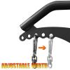 KORIKAHM Adjustable Lat Pull down Bar, Cable Machine Attachments for Gym, Home Gym Fitness T-bar Row Pulldown Attachments, Lat Pull Down Machine Wide Grip Neutral Grip Handle (SP-B05) view 3