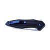 Joker JKR10010 Bearing Assisted Opening Knife, G10 / Carbon Fiber Handle in Black and 3.14 in. D2 Steel Blade, Overall Length 7.67 in.. Tool for fishing, hunting, camping and hiking. view 4