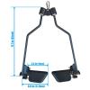 KORIKAHM Adjustable Lat Pull down Bar, Cable Machine Attachments for Gym, Home Gym Fitness T-bar Row Pulldown Attachments, Lat Pull Down Machine Wide Grip Neutral Grip Handle (SP-B08) view 2