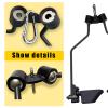 KORIKAHM Adjustable Lat Pull down Bar, Cable Machine Attachments for Gym, Home Gym Fitness T-bar Row Pulldown Attachments, Lat Pull Down Machine Wide Grip Neutral Grip Handle (SP-B08) view 4