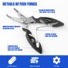 Fishing Rod Reel Combos Collapsible Fishing Rod Kit, 2PCS Telescopic Fishing Pole+2PCS Spinning Reels+Lures Hooks+Tackle Bag+Fishing Accessories Full Combo for Kids Youth view 4