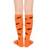 Womens Athletic Socks Knee High Accessory Outfits Over the Calf Socks 1 Pack Bat view 3