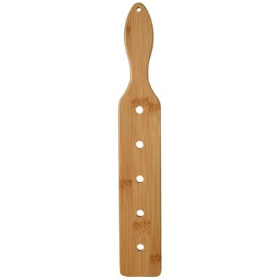 MGTECH Bamboo Wood Paddle, 14 Inch Solid Durable Smooth Wooden Paddle with Airflow Holes