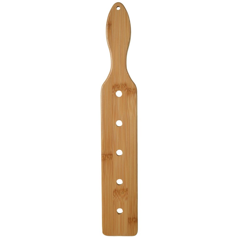 MGTECH Bamboo Wood Paddle, 14 Inch Solid Durable Smooth Wooden Paddle with Airflow Holes
