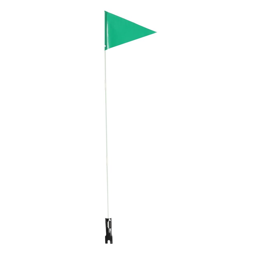 Flag Pole, Golf Cart Flag for Safety Adjustable Height, Green Visibility for Outdoor, Recumbent Cycling Supplies, Kayak Stroller Trailer