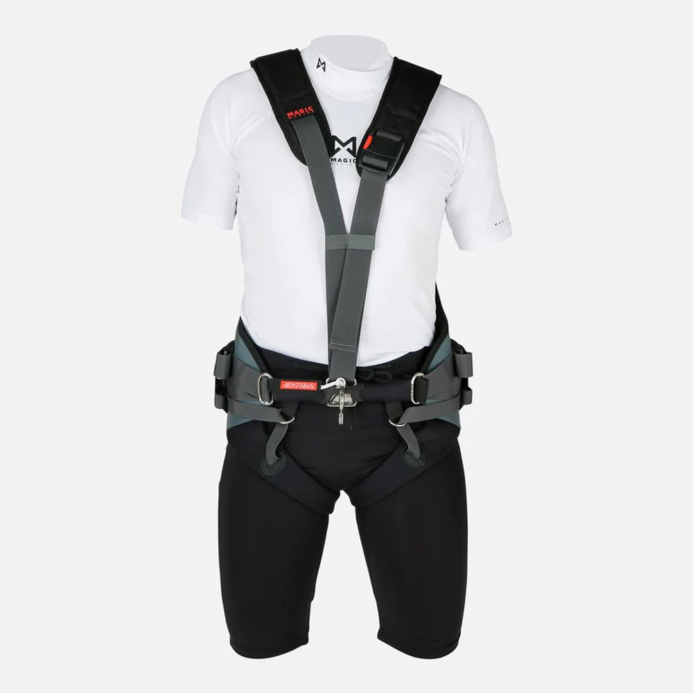 Magic Marine Pro Racing Trapeze Harness - Black MM061003 XS