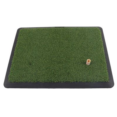 Portable Training Mat Anti Slip Mat Golf Practice Mat for Courtyard,Velvet Golf Mat, Balcony, Office, Garden, Living Room, Room (17.48 x 13.39 inch), Velvet Golf Mat, Portable Training Mat Anti