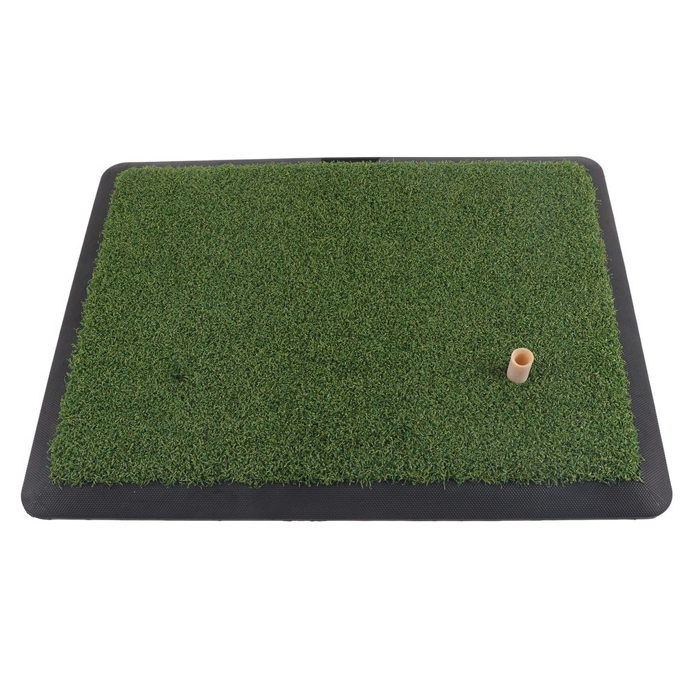 Portable Training Mat Anti Slip Mat Golf Practice Mat for Courtyard,Velvet Golf Mat, Balcony, Office, Garden, Living Room, Room (17.48 x 13.39 inch), Velvet Golf Mat, Portable Training Mat Anti