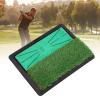 Mat Can Display Swing Trajectory,Golf Hitting Training Mat Anti Slip Swing Practice Rug with Fake Grass for Daily Cutting Action Practice, Effectively Analyze The Drop Pointor, Golf Hitting TRAI view 2