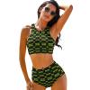 Jamaica Flag Women's Bikini Swimming Costume Triangle Bathing Swimsuit Beach Party XS view 1