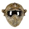 Airsoft Tactical Fast PJ Helmet with Removable Full Face Mask and Goggles for CS Game Wargame Halloween Cosplay view 1