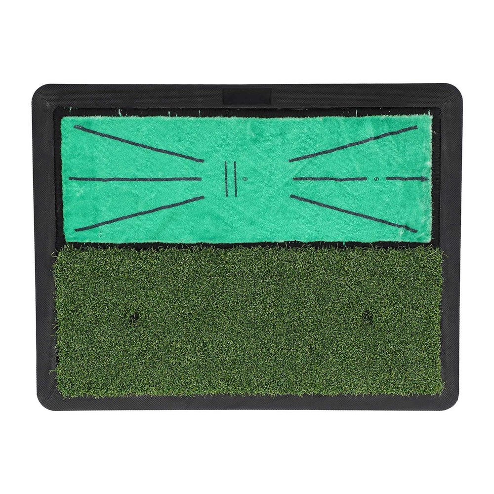17 48 x 13 38 inch Charpie Indoor Swing Small Training Mat Non Slip for Courtyard Balcony, Golfer Hitting Practice Mat, Golfer Hitting Practice Mat, 17 48 x 13 38 inch VelvGolf Strike Pad Hitting Mat