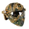 Airsoft Tactical Fast PJ Helmet with Removable Full Face Mask and Goggles for CS Game Wargame Halloween Cosplay view 3