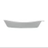 Lifeventure Ellipse Reusable Plate for Camping, Travel & Outdoor - Light Grey view 3