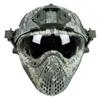 Airsoft Tactical Fast PJ Helmet with Removable Full Face Mask and Goggles for CS Game Wargame Halloween Cosplay view 1