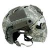 Airsoft Tactical Fast PJ Helmet with Removable Full Face Mask and Goggles for CS Game Wargame Halloween Cosplay view 3