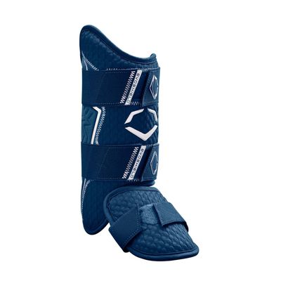 EvoShield Pro-SRZ 2.0 Batter's Leg Guard - Navy, Left Hand Hitter