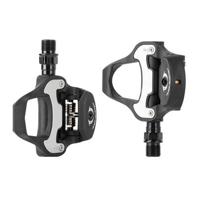 1 Pair Road Bike Pedals Cleats Set Lightweight Self-Locking Cycling Pedals