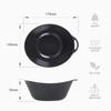 Lifeventure Ellipse Reusable 4-Piece Tableware Set: Knife/Fork/Spoon, Plate, Bowl, Mug For Camping, Travel & Outdoor - Graphite view 4