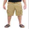 X RAY Mens Cargo Shorts Camo & Solid Colors 12.5" Inseam Knee Length Classic Fit Multi Pocket (Big and Tall Shorts for Men), Twill Taped New Khaki, 44 view 1