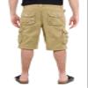 X RAY Mens Cargo Shorts Camo & Solid Colors 12.5" Inseam Knee Length Classic Fit Multi Pocket (Big and Tall Shorts for Men), Twill Taped New Khaki, 44 view 2