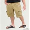 X RAY Mens Cargo Shorts Camo & Solid Colors 12.5" Inseam Knee Length Classic Fit Multi Pocket (Big and Tall Shorts for Men), Twill Taped New Khaki, 44 view 4