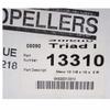 Stiletto Triad Boat Propeller 13310 | Mercury RH 10 1/8 x 10P Stainless view 3