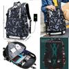 Ansigeren Gold number 12 Basketball Player JA Creative Backpacks Sports Fan Bookbag Travel Student Backpack For Men Women (2) view 2