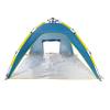 Bliss Hammocks BHT-A39-BY Pop-Up Beach Tent w/Carry Bag for Easy Travel, Sun Protection & Wind Resistant, Waterproof, Lightweight, Durable, Blue and Yellow view 4