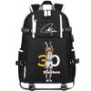 Ansigeren Dazzling Gold 30 Basketball Player SC Creative Backpacks Sports Fan Bookbag Travel Student Backpack For Men Women (5) view 1