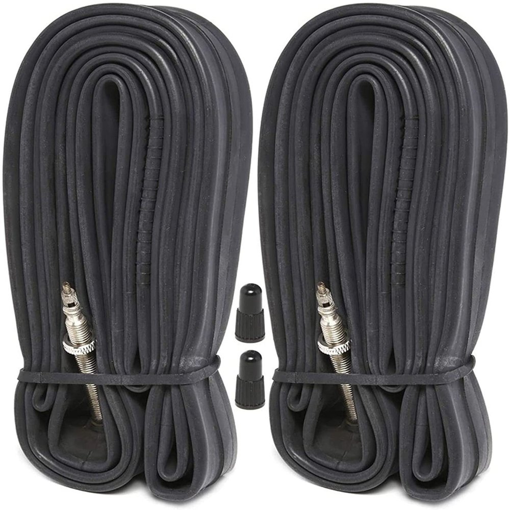 700c x 28 /32mm Presta Valve Tube 2 Pack Hybrid Comfort Bike Bicycle Inner Tube Pair