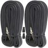 700c x 28 /32mm Presta Valve Tube 2 Pack Hybrid Comfort Bike Bicycle Inner Tube Pair view 1