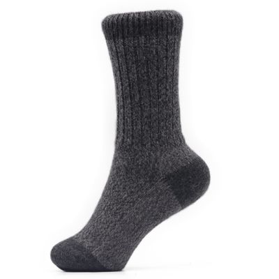 Nootkas Alpaca Wool Crew Socks - Grey XL (1 Pair)
