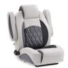 DeckMate Luxury Reclining Pontoon Captain's Chair - Gray and Charcoal view 3