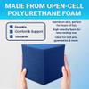 Isellfoam Foam Pit Cubes/Blocks 160 pcs (Blue) 6"x6"x6" Foam Blocks for Foam Pits, Gymnastics Foam Pits, Ninja Gyms, Freerunning and Parkour Courses, BMX Pits, Trampoline & Skatepark Foam Pits view 4