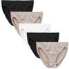 Fruit of the Loom Women's 5 Pack Microfiber Bikini Panties, Multicolor, 6 view 1