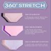 Fruit of the Loom Women's 5 Pack Microfiber Bikini Panties, Multicolor, 6 view 3